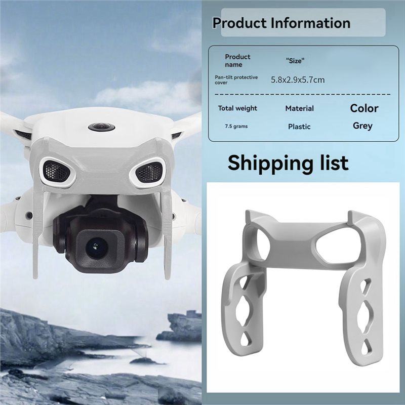 Drone Gimbal For Gopro - قضيب حماية الجيمبال DT18، واقي عدسة