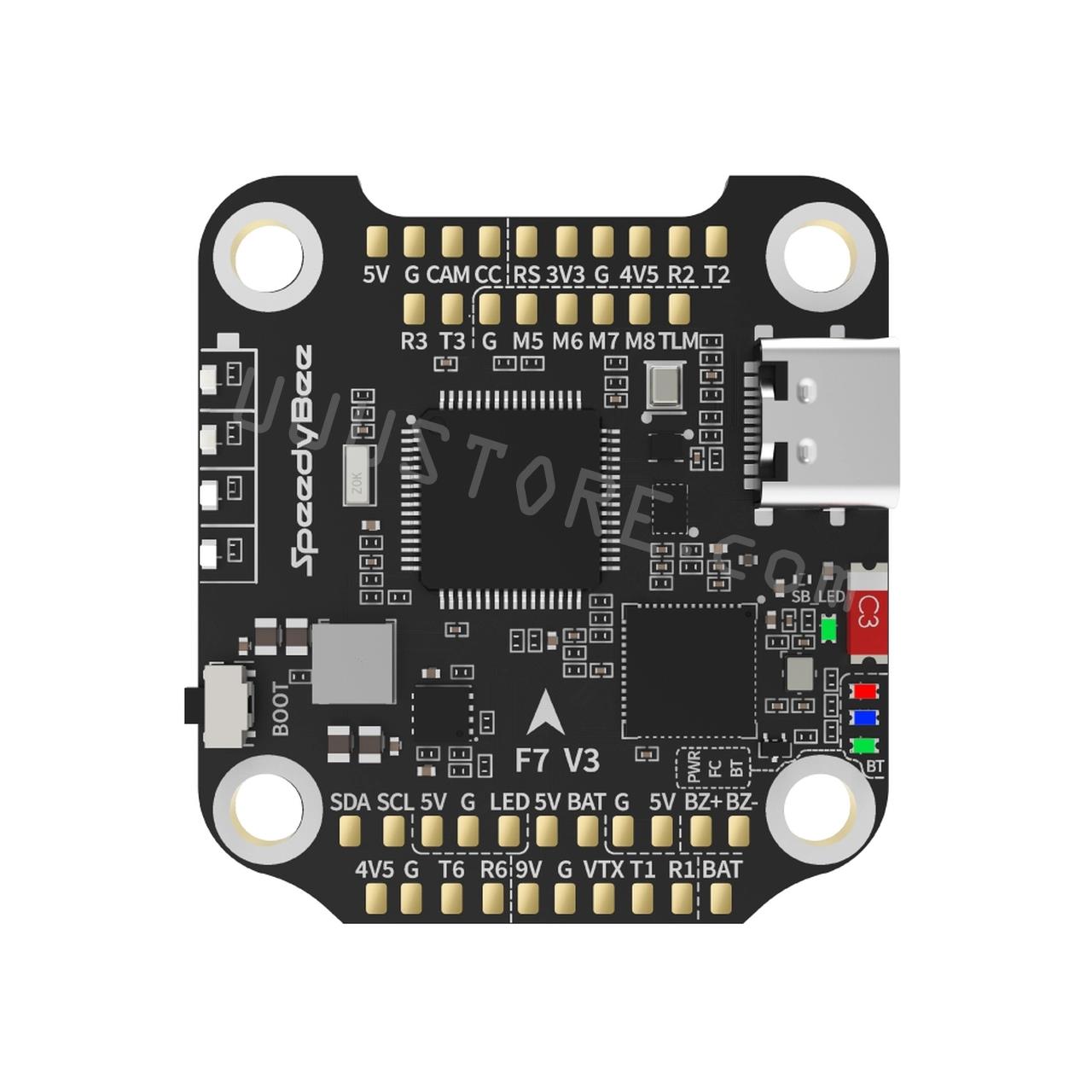 جديد SpeedyBee F7 V3 BL32 50A  - مراجعة Betaflight Fc F7 وسعره