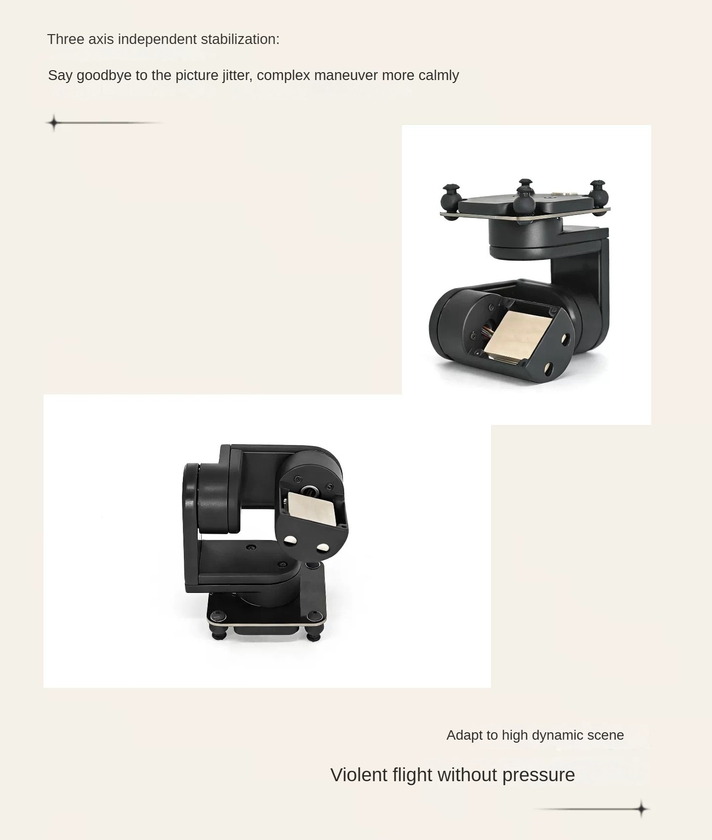طائرة سباق NCZOBOE ذات 3 محاور - مراجعة Drone Gimbal 3 Axis وسعره