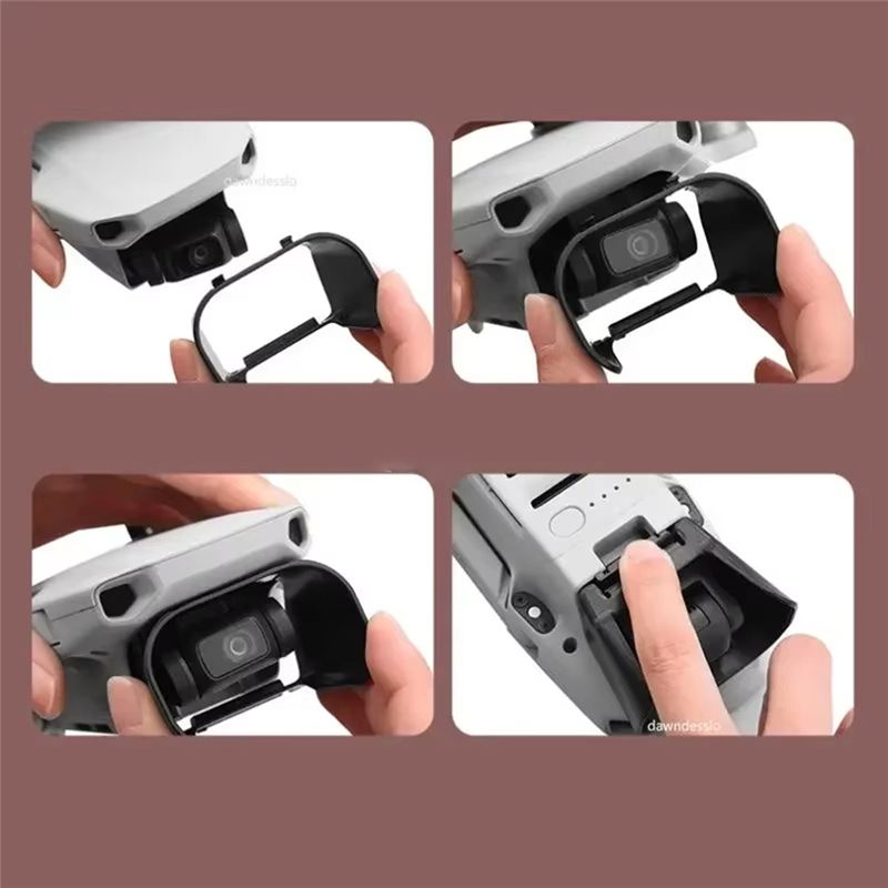 غطاء عدسة DT18 لـ DJI Mini/Min - مراجعة Drone Gimbal For Gopro وسعره