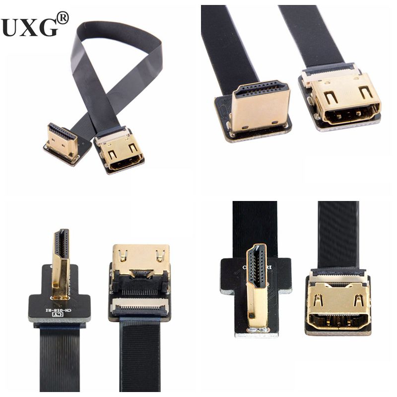 FPV مايكرو ميني HDMI-متوافق 90 - مراجعة Drone Gimbal For Gopro وسعره